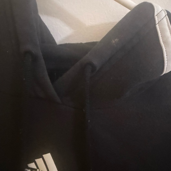 Adidas Black Pullover with White Accents - Picture 3 of 7